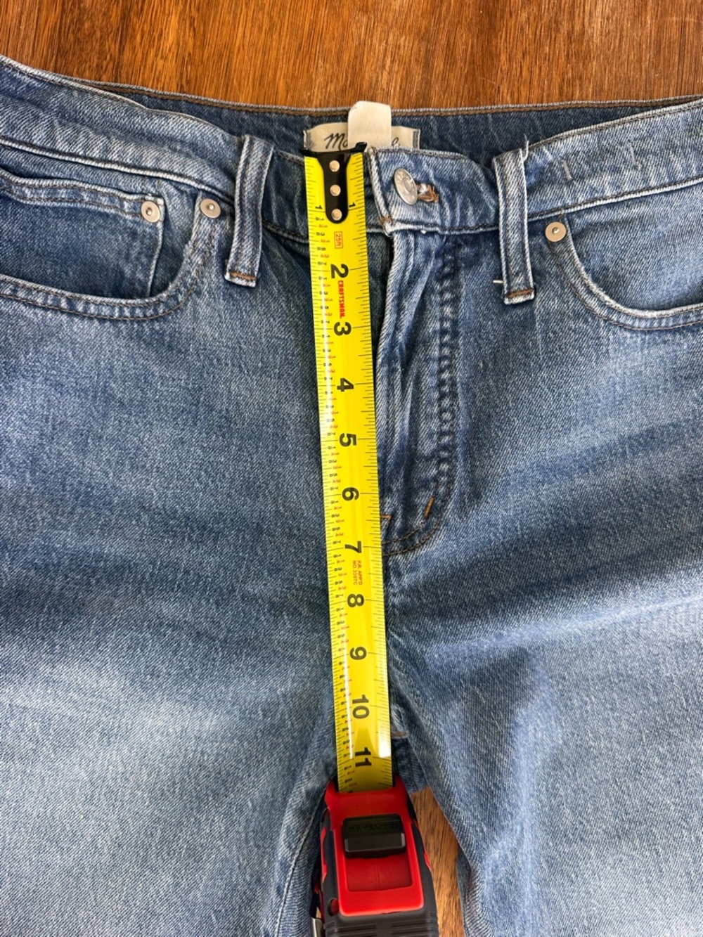 Madewell The Perfect Vintage Jean, High Rise medium wash, 30 petite - Picture 7 of 7